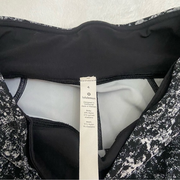 Lululemon Pace Rival Crop *22" Floral Spritz Multi / Black 28706 - Picture 14 of 15